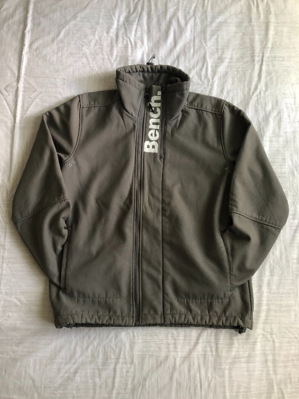 Bench fleece-lined softshell jacket